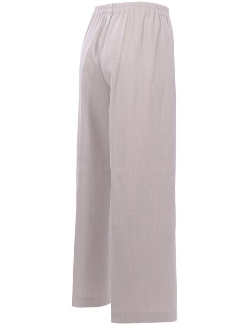 wide leg virgin wool pants VIA MASINI 80 | A26M998MA100